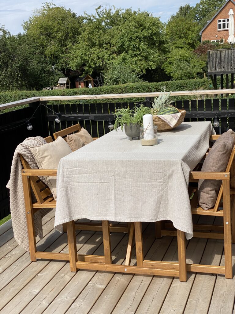 hævet terrasse altan