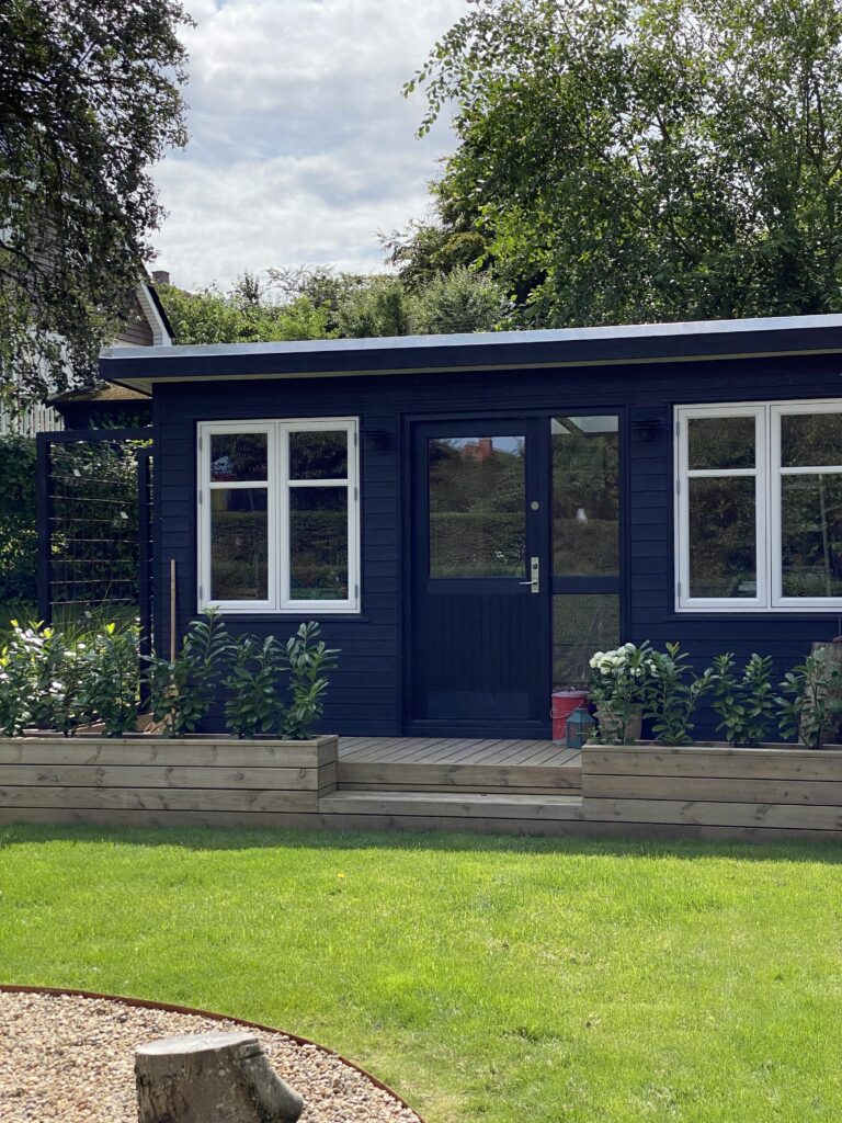 Skur anneks terrasse