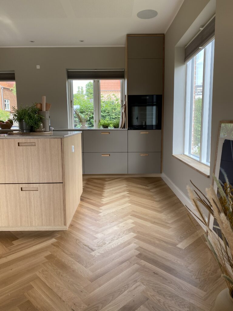 køkken renovering sildebensgulv